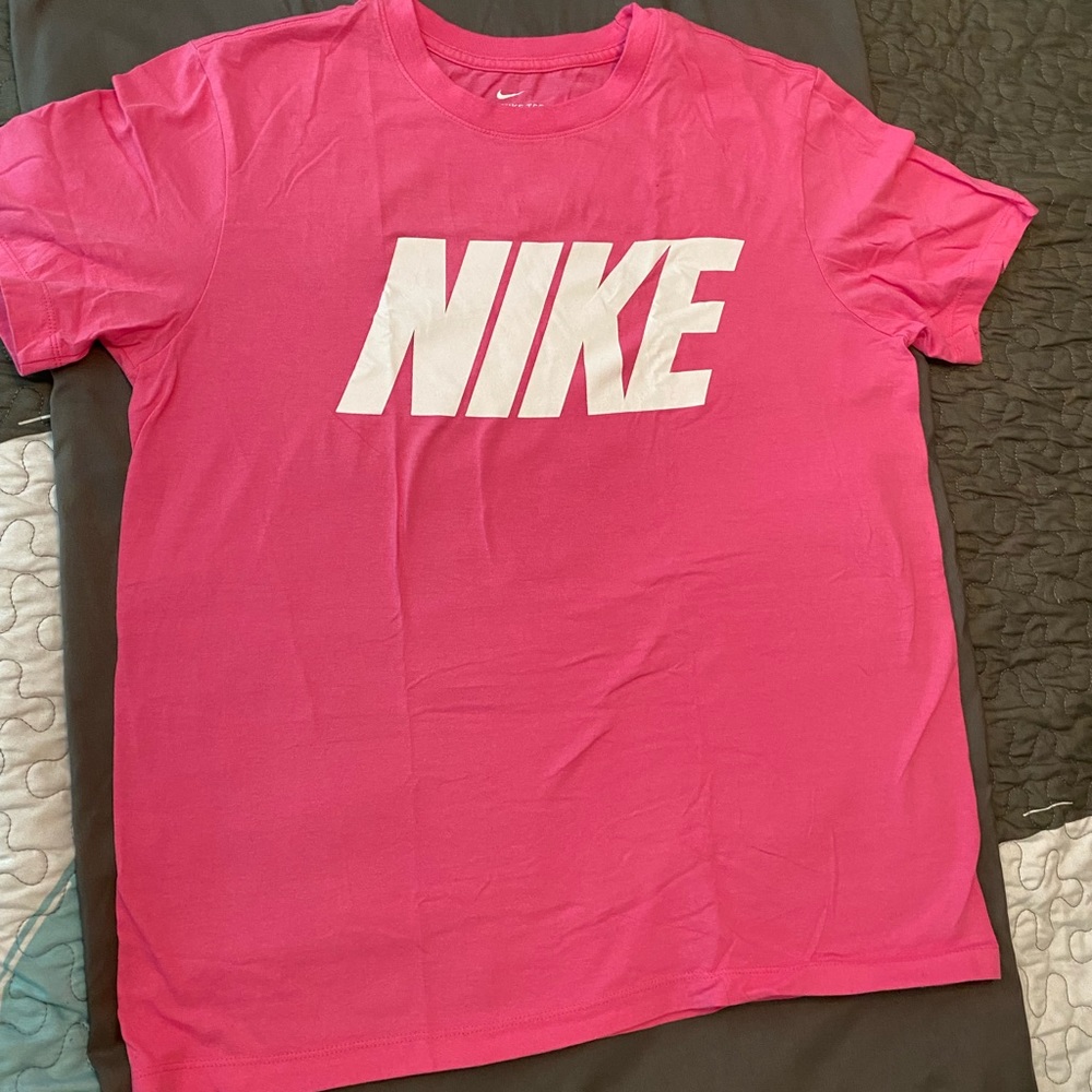 Pink Nike Women’s T-Shirt size Medium